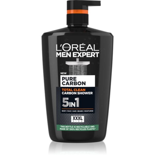L’Oréal Paris Men Expert Pure Carbon gel de duș 5 in 1 1000 ml-ro