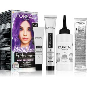 L’Oréal Paris Préférence Meta Vivids vopsea de păr semipermanentă culoare 9.120 Meta Lilac 1 buc-Țena