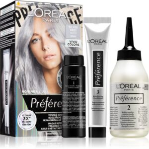 L’Oréal Paris Préférence Vivids culoare par culoare 10.112 silver grey 1 buc-ro