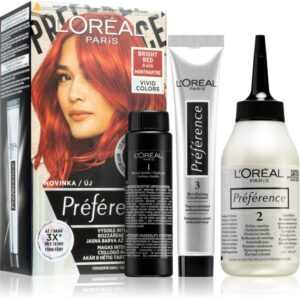 L’Oréal Paris Préférence Vivids culoare par culoare 8.624 bright red 1 buc-ro