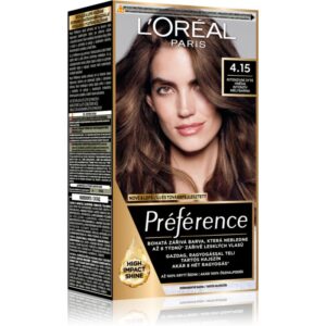 L’Oréal Paris Préférence culoare par culoare 4.15 Intense Deep Brown 1 buc-Țena