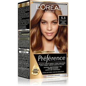 L’Oréal Paris Préférence culoare par culoare 5.3 Ligth Golden Brown 1 buc-Țena