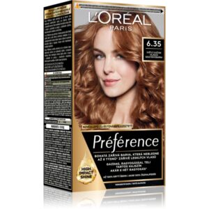 L’Oréal Paris Préférence culoare par culoare 6.35 Light Amber 1 buc-Țena
