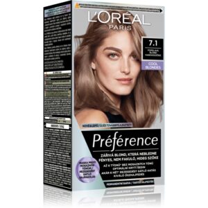 L’Oréal Paris Préférence culoare par culoare 7.1 Ashy Blond-Țena