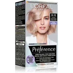 L’Oréal Paris Préférence culoare par culoare 8.12 Light Ash Beige Blonde-ro