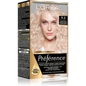 L’Oréal Paris Préférence culoare par culoare 9.2 Very Light Iridescent Blond 1 buc-Țena
