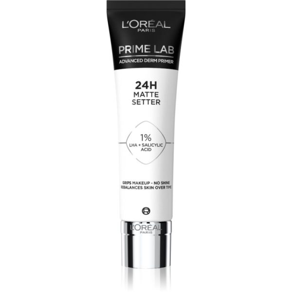 L’Oréal Paris Prime Lab 24H Matte Setter bază de machiaj matifiantă