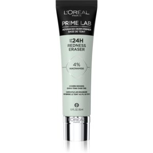 L’Oréal Paris Prime Lab 24H Redness Eraser bază de machiaj împotriva înroșirii 30 ml-ro