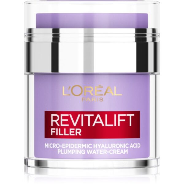 L’Oréal Paris Revitalift Filler Pressed Cream crema cu textura usoara cu acid hialuronic 50 ml-ro