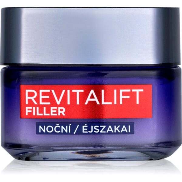 L’Oréal Paris Revitalift Filler crema de completare pentru noapte. anti-îmbătrânire 50 ml-ro