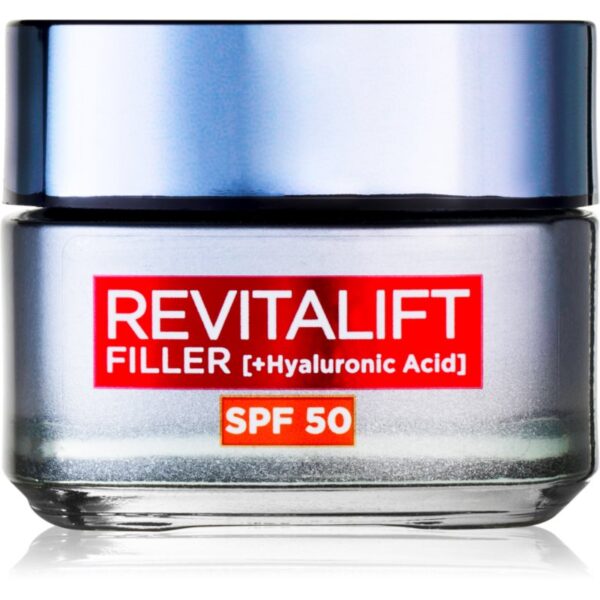 L’Oréal Paris Revitalift Filler cremă de zi anti-îmbătrânire SPF 50 50 ml-Țena
