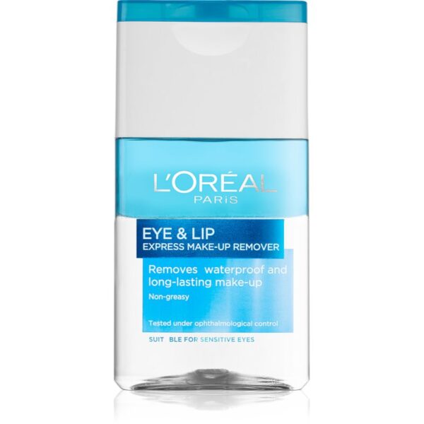 L’Oréal Paris Skin Perfection demachiant in doua faze zona ochilor si a buzelor 125 ml-Țena
