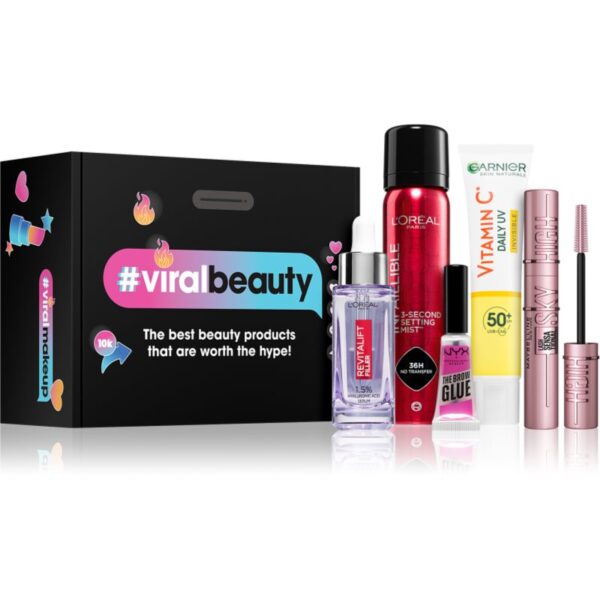 L’Oréal Paris #viralbeauty Box set cadou pentru femei-ro