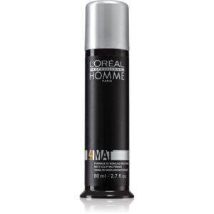 L’Oréal Professionnel Homme 4 Force Mat pasta pentru modelat pentru un aspect mat 80 ml-ro