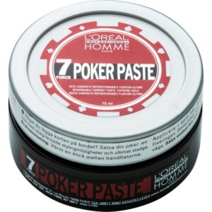 L’Oréal Professionnel Homme 7 Poker pasta pentru modelat fixare foarte puternica 75 ml-ro
