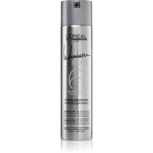 L’Oréal Professionnel Infinium Pure Spray de păr hipoalergenic fixare puternică fără parfum 300 ml-ro