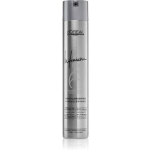 L’Oréal Professionnel Infinium Pure Spray de păr hipoalergenic fixare puternică fără parfum 500 ml-ro