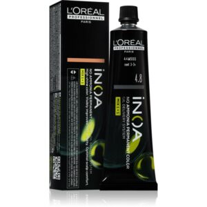 L’Oréal Professionnel Inoa Culoare permanenta pentru par fără amoniac culoare 4.8 60 ml-ro