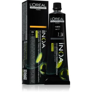 L’Oréal Professionnel Inoa Culoare permanenta pentru par fără amoniac culoare 7.34 60 ml-ro