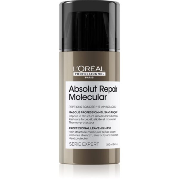 L’Oréal Professionnel Serie Expert Absolut Repair Molecular mască regeneratoare pentru părul deteriorat 100 ml-ro