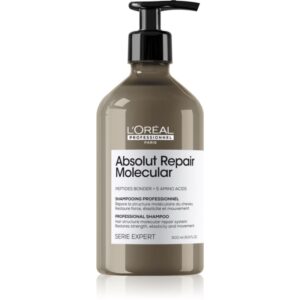 L’Oréal Professionnel Serie Expert Absolut Repair Molecular șampon fortifiant pentru păr deteriorat 500 ml-ro