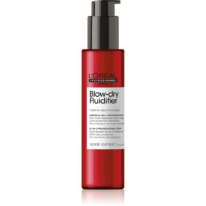 L’Oréal Professionnel Serie Expert Blow-dry Fluidifier cremă hrănitoare și termo-protectoare pentru o fixare naturala 150 ml-Țena