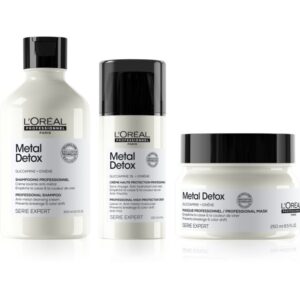 L’Oréal Professionnel Serie Expert Metal Detox ambalaj economic pentru par vopsit si deteriorat-Țena