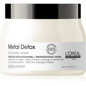 L’Oréal Professionnel Serie Expert Metal Detox mască hrănitoare profundă pentru par vopsit si deteriorat 500 ml-ro