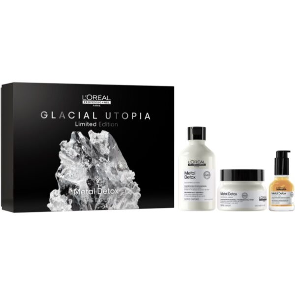 L’Oréal Professionnel Serie Expert Metal Detox set cadou pentru par deteriorat-ro