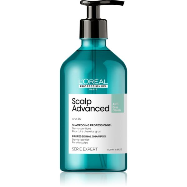L’Oréal Professionnel Serie Expert Scalp Advanced sampon pentru curatare pentru un scalp seboreic 500 ml-ro