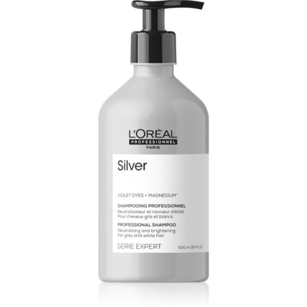 L’Oréal Professionnel Serie Expert Silver Sampon argintiu pentru par grizonat 500 ml-ro