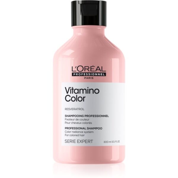 L’Oréal Professionnel Serie Expert Vitamino Color sampon pentru stralucire pentru păr vopsit 300 ml-Țena