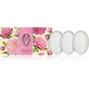 La Florentina Arboreal Peony Hand Soap set de săpunuri solide bujor 3x150 g-ro