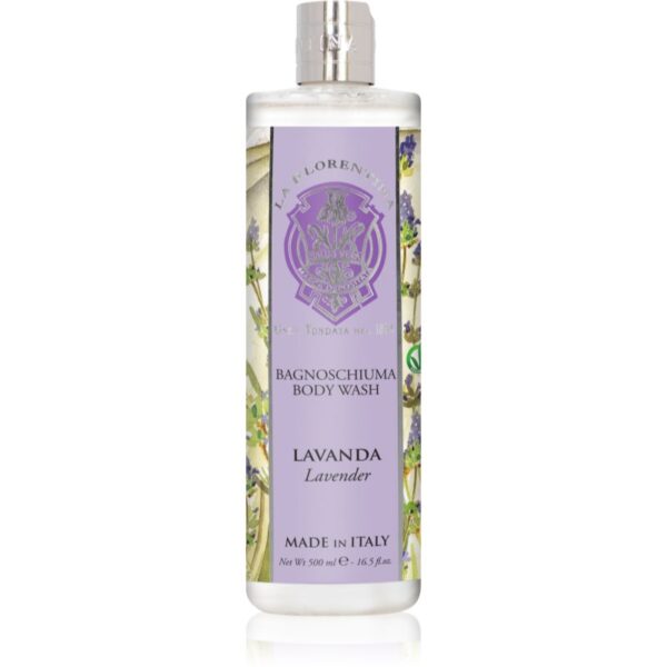 La Florentina Lavender Body Wash gel de duș natural cu esente de lavanda 500 ml-ro