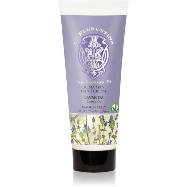 La Florentina Lavender Hand Cream cremă naturală de mâini cu esente de lavanda 75 ml-ro