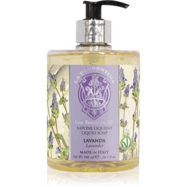 La Florentina Lavender Liquid Soap Săpun natural pentru mâini cu esente de lavanda 500 ml-ro