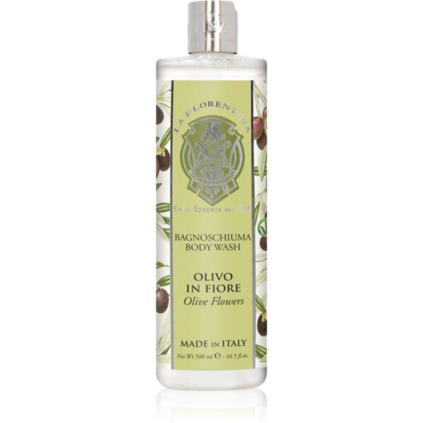 La Florentina Olive Flowers Body Wash Spuma de baie cremoasa 500 ml-ro
