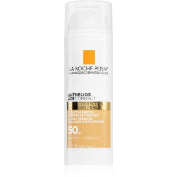 La Roche-Posay Anthelios Age Correct Crema CC cu efect anti-rid SPF 50 50 ml-Țena