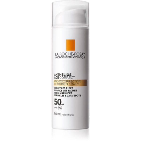La Roche-Posay Anthelios Age Correct crema protectoare de zi impotriva imbatranirii pielii SPF 50 50 ml-ro