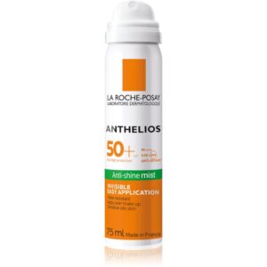 La Roche-Posay Anthelios spray revigorant pentru față anti-strălucire SPF 50+ 75 ml-ro