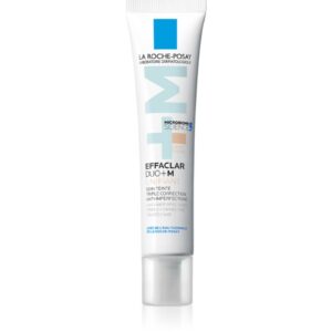 La Roche-Posay Effaclar DUO+M Unifiant crema tonica iluminatoare cu efect de hidratare culoare Light 40 ml-Țena