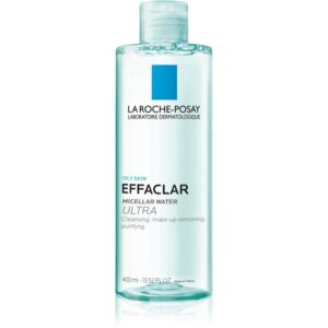 La Roche-Posay Effaclar Ultra apa pentru curatare cu particule micele pentru ten acneic 400 ml-Țena