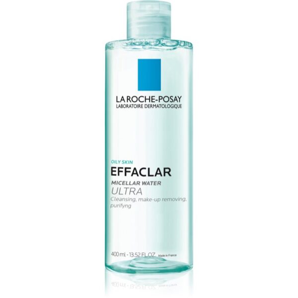 La Roche-Posay Effaclar Ultra apa pentru curatare cu particule micele pentru ten acneic 400 ml-Țena