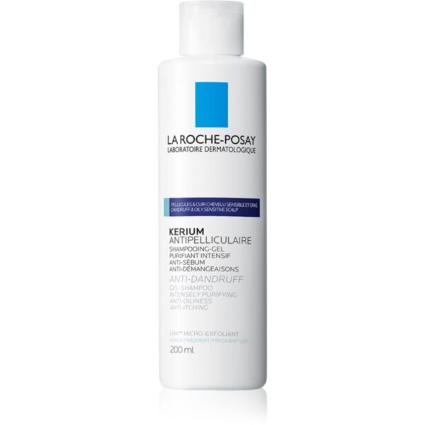 La Roche-Posay Kerium DS Anti-Dandruff sampon tratament anti matreata 200 ml-Țena