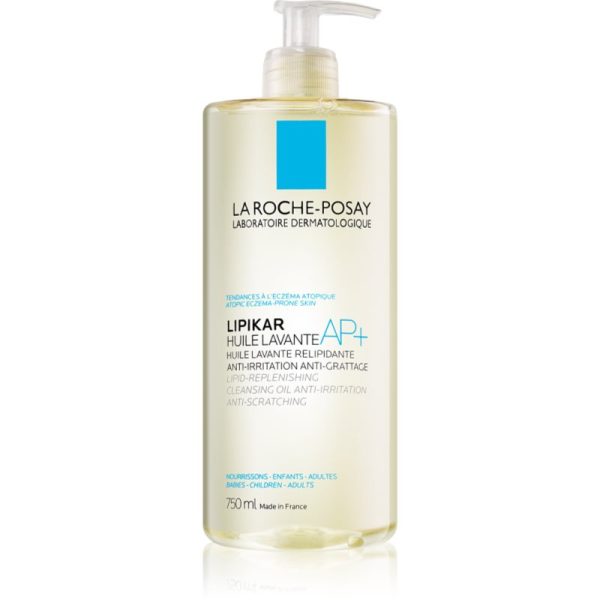La Roche-Posay Lipikar Huile AP+ Ulei de curățare relipidic alcalin împotriva iritației 750 ml-ro