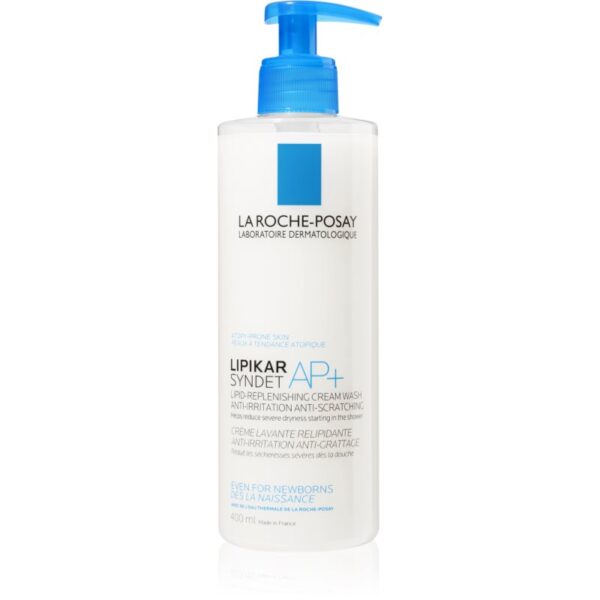 La Roche-Posay Lipikar Syndet AP+ gel cremos pentru curatare impotriva iritatiilor si mancarimilor 400 ml-ro