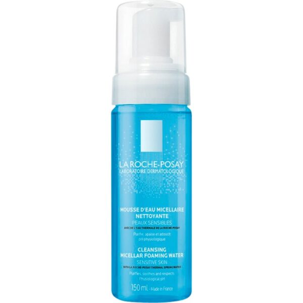 La Roche-Posay Physiologique Spuma micelara pentru curatare pentru piele sensibilă 150 ml-Țena