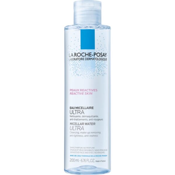 La Roche-Posay Physiologique Ultra apa cu particule micele pentru piele foarte sensibila 200 ml-ro