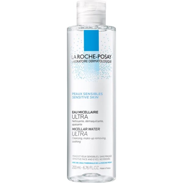 La Roche-Posay Physiologique Ultra apa cu particule micele pentru piele sensibilă 200 ml-ro