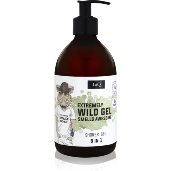 LaQ Boar From Forest gel de duș 8 in 1 500 ml-ro